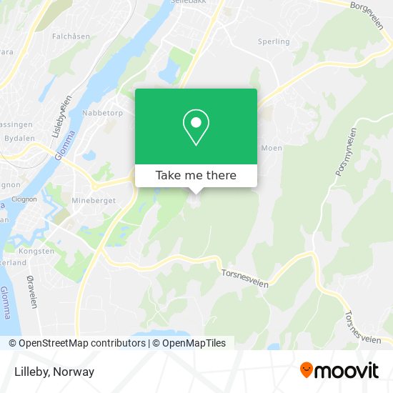 Lilleby map