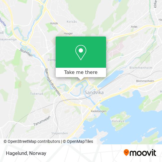 Hagelund map