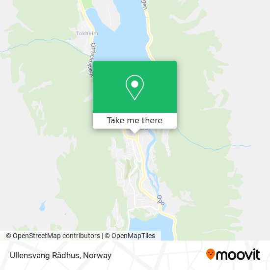 Ullensvang Rådhus map