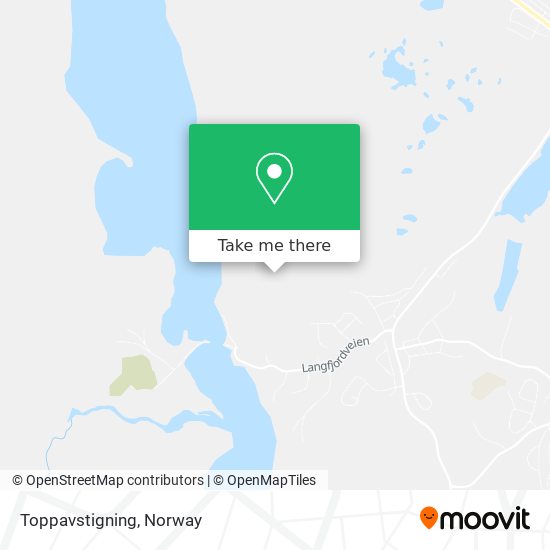 Toppavstigning map