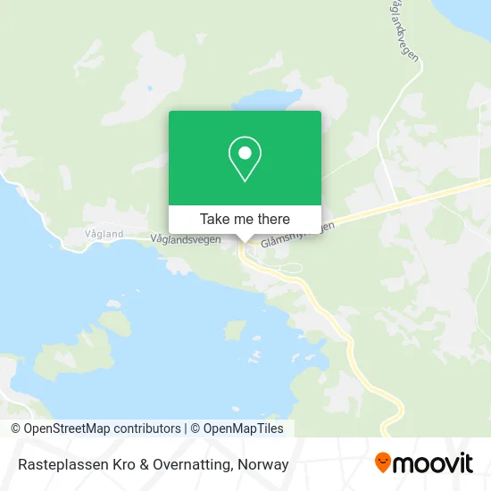 Rasteplassen Kro & Overnatting map