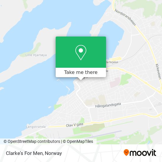 Clarke's For Men map