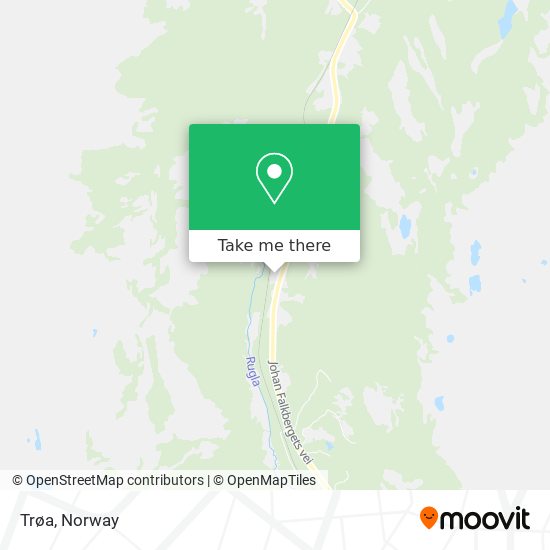 Trøa map