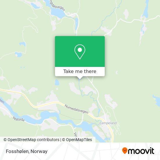 Fosshølen map
