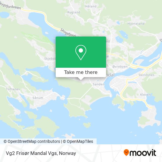 Vg2 Frisør Mandal Vgs map