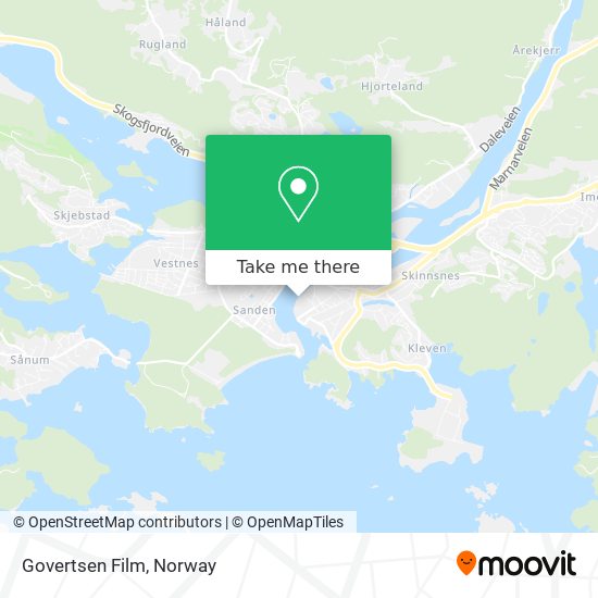 Govertsen Film map