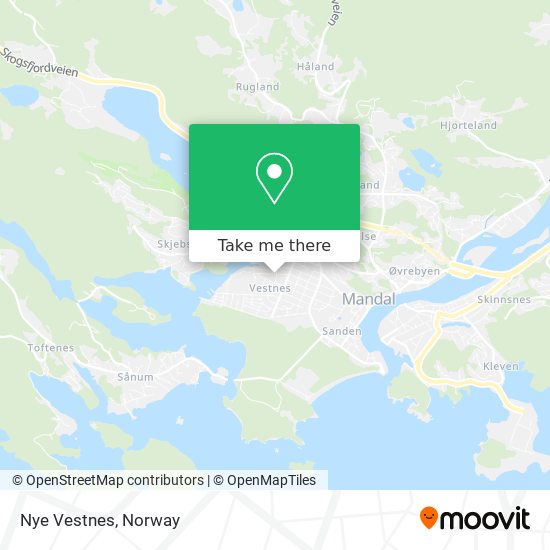 Nye Vestnes map