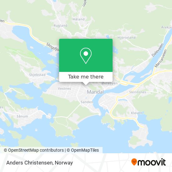 Anders Christensen map