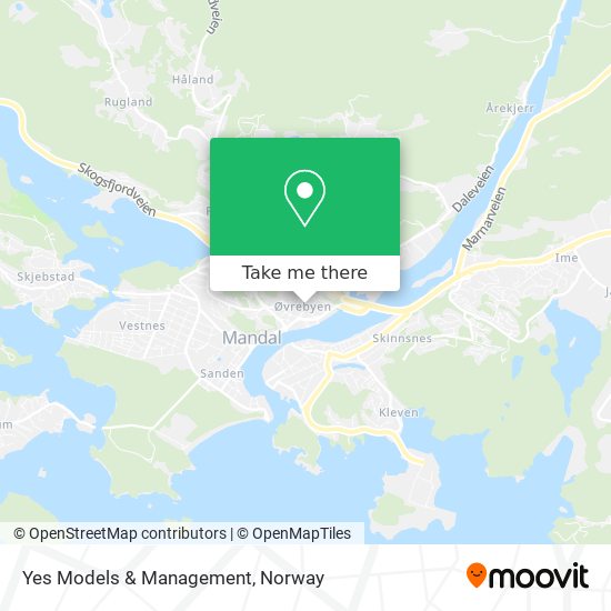 Yes Models & Management map