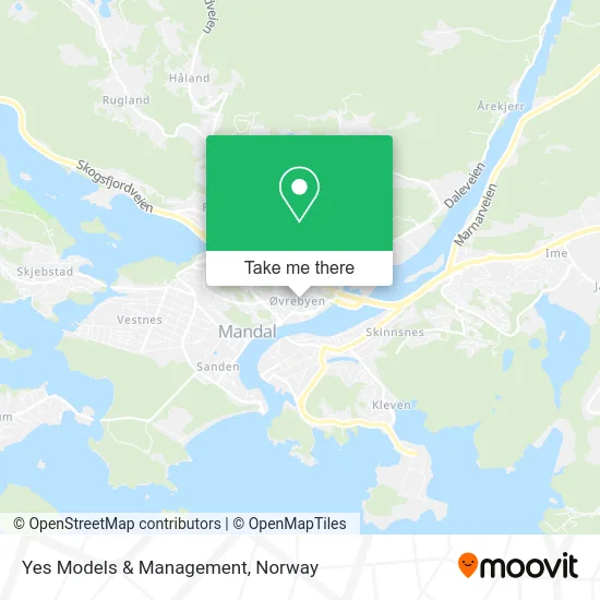 Yes Models & Management map