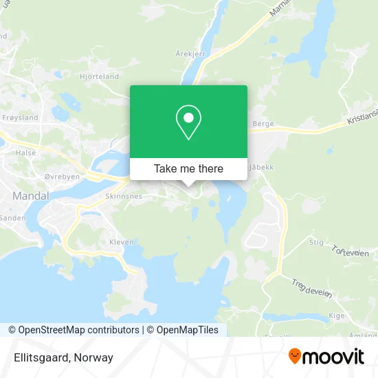 Ellitsgaard map