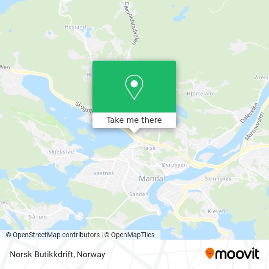 Norsk Butikkdrift map