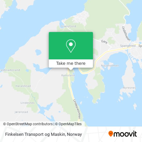 Finkelsen Transport og Maskin map
