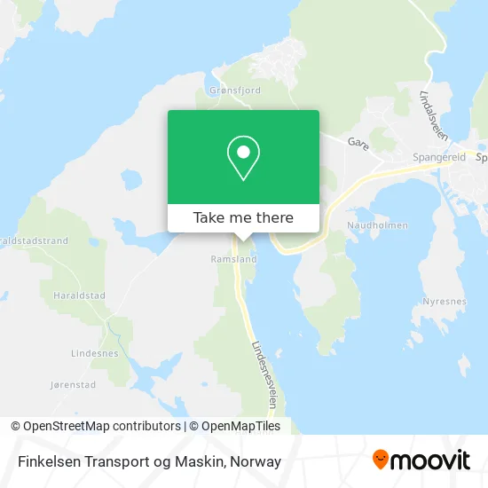 Finkelsen Transport og Maskin map
