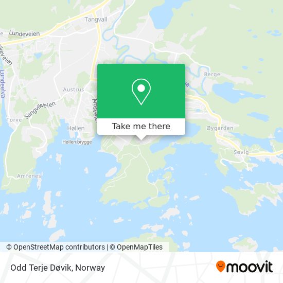 Odd Terje Døvik map