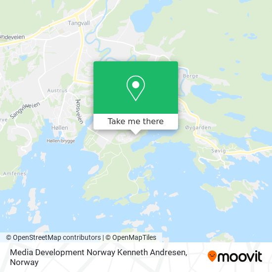 Media Development Norway Kenneth Andresen map