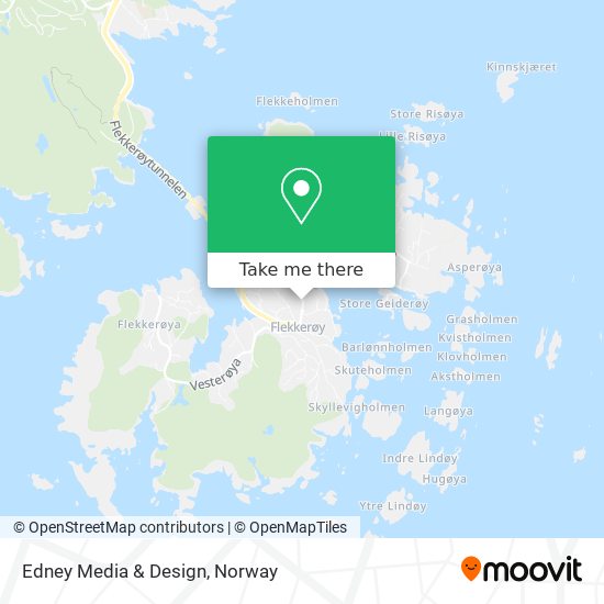 Edney Media & Design map