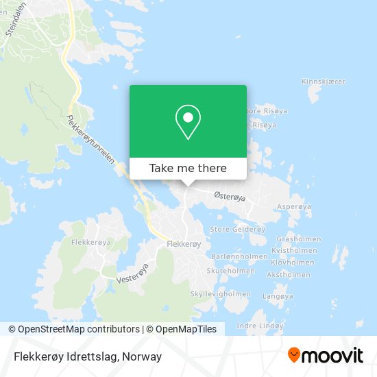 Flekkerøy Idrettslag map