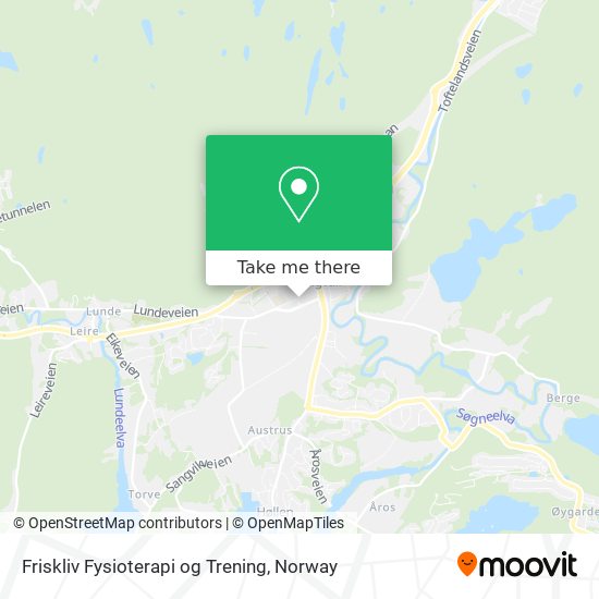 Friskliv Fysioterapi og Trening map