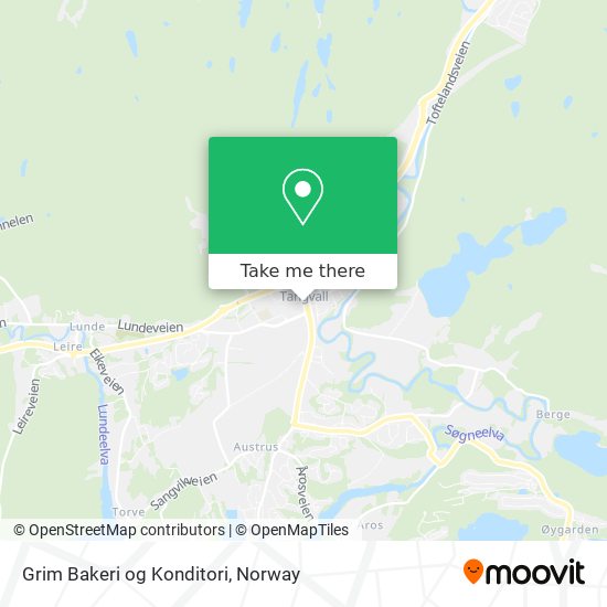 Grim Bakeri og Konditori map