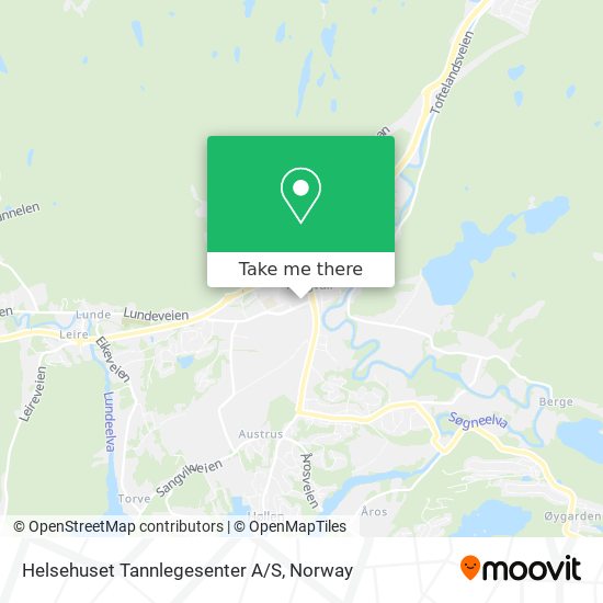 Helsehuset Tannlegesenter A/S map