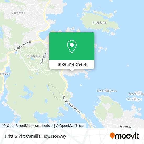 Fritt & Vilt Camilla Høy map