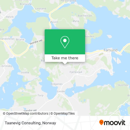 Taanevig Consulting map