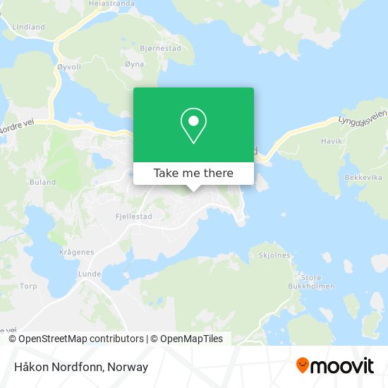 Håkon Nordfonn map