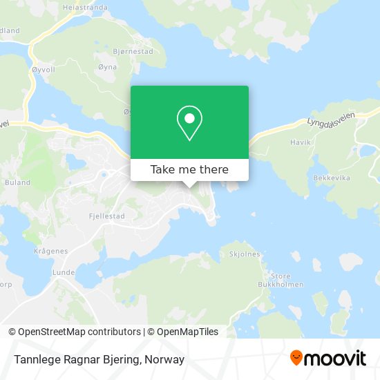 Tannlege Ragnar Bjering map