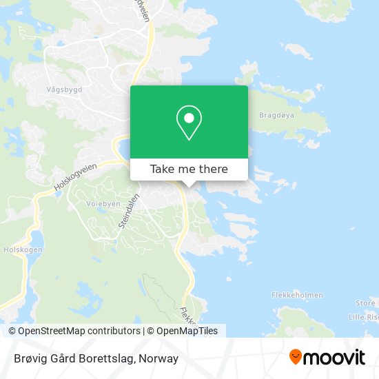 Brøvig Gård Borettslag map
