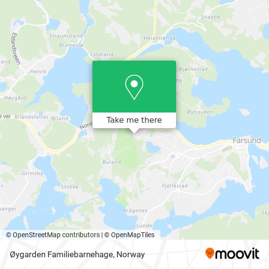 Øygarden Familiebarnehage map