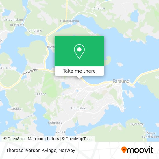 Therese Iversen Kvinge map