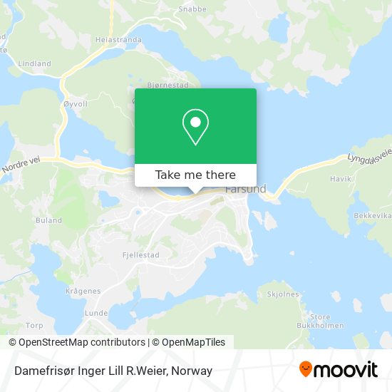 Damefrisør Inger Lill R.Weier map