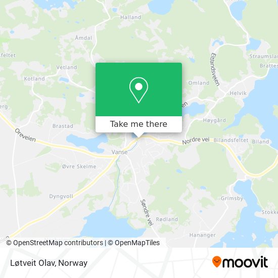 Løtveit Olav map