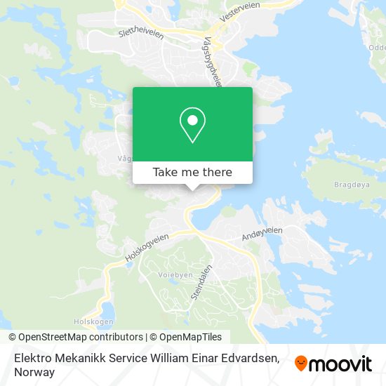 Elektro Mekanikk Service William Einar Edvardsen map