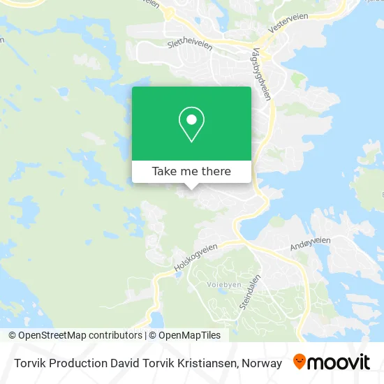 Torvik Production David Torvik Kristiansen map