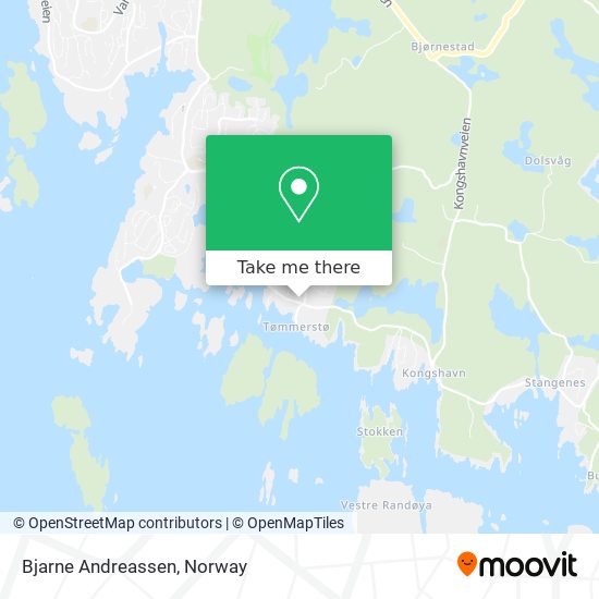 Bjarne Andreassen map