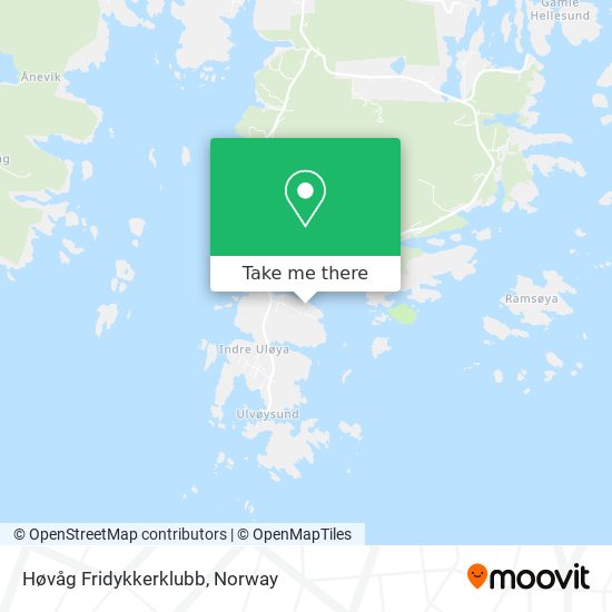 Høvåg Fridykkerklubb map