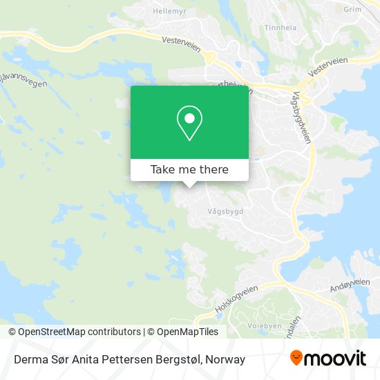 Derma Sør Anita Pettersen Bergstøl map
