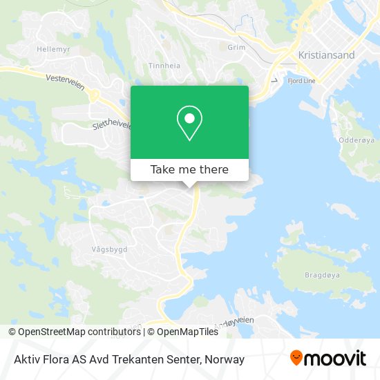 Aktiv Flora AS Avd Trekanten Senter map