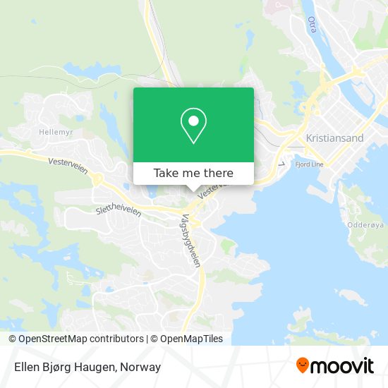 Ellen Bjørg Haugen map