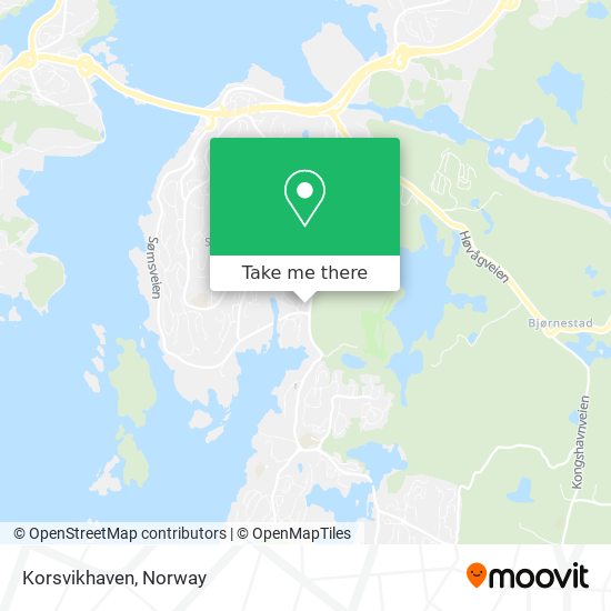 Korsvikhaven map