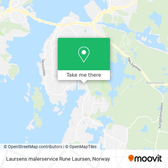 Laursens malerservice Rune Laursen map