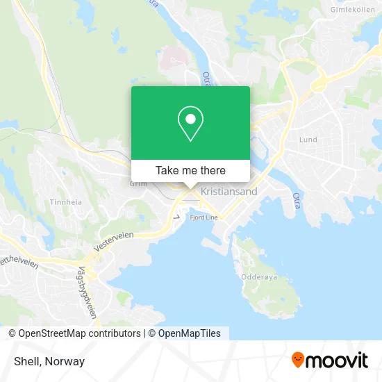 Shell map