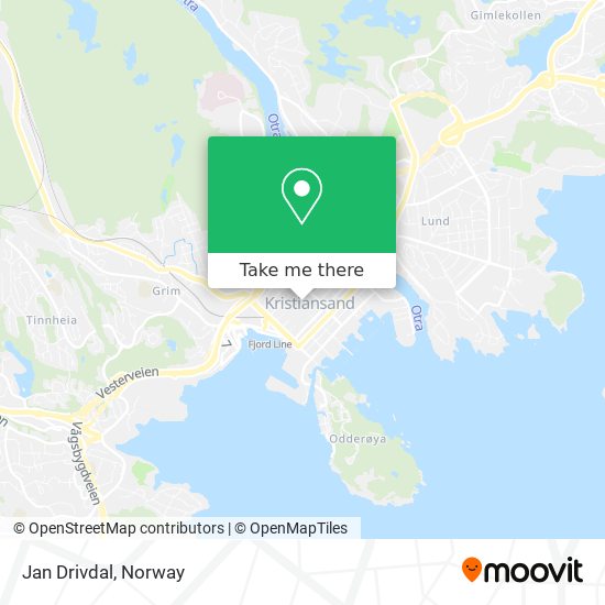 Jan Drivdal map