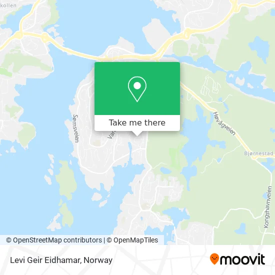 Levi Geir Eidhamar map