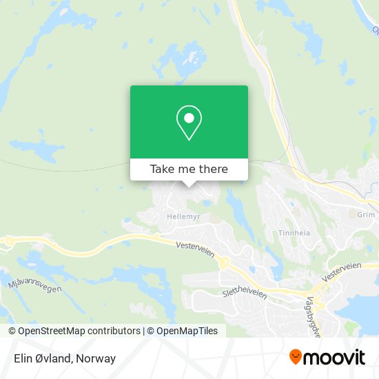 Elin Øvland map