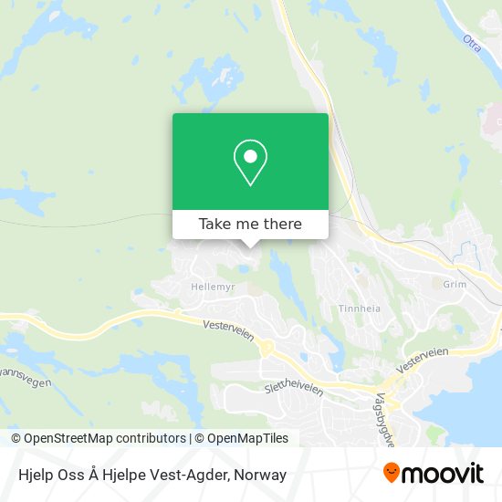 Hjelp Oss Å Hjelpe Vest-Agder map