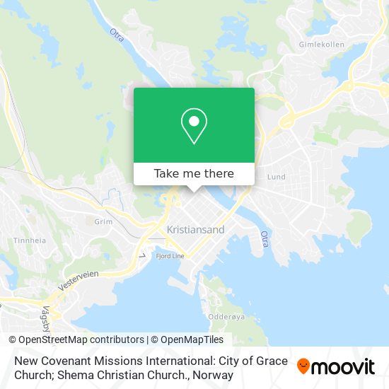New Covenant Missions International: City of Grace Church; Shema Christian Church. map