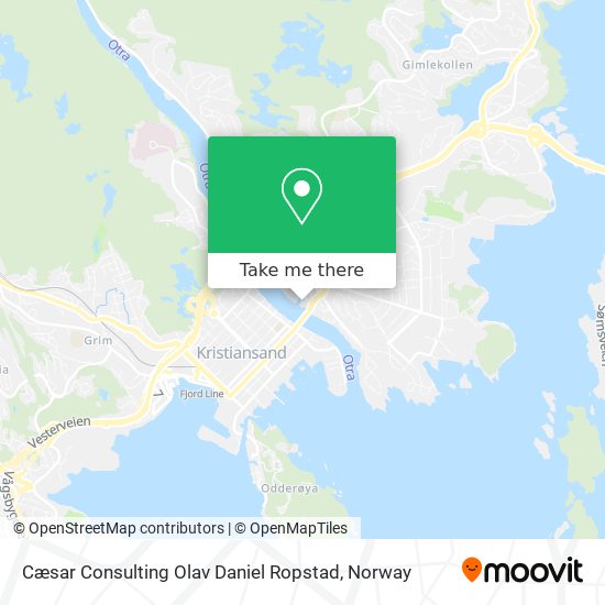 Cæsar Consulting Olav Daniel Ropstad map
